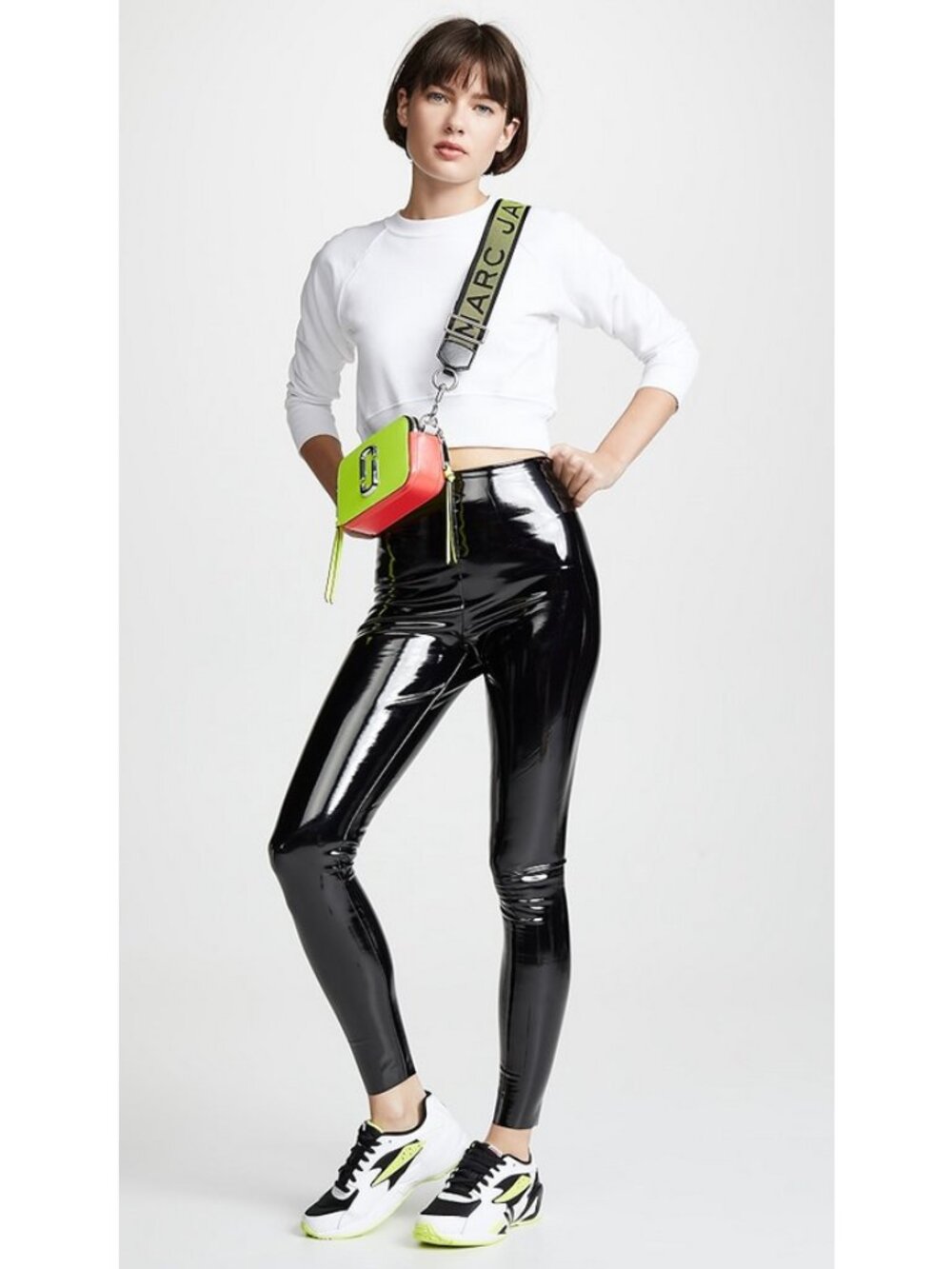 Commando Sz. S NWT Black Faux Patent Leather Perfect Control Leggings